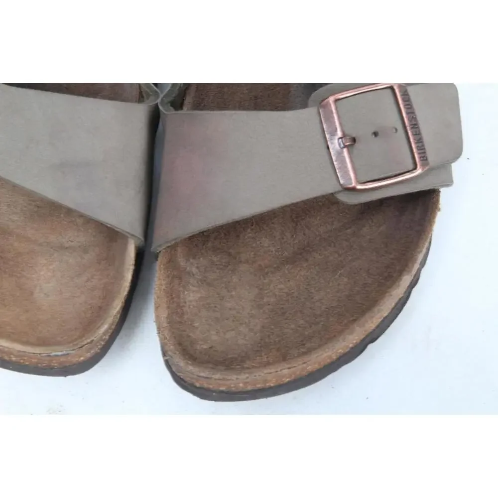 Birkenstock Arizona Birkibuc Mens Shoes Sandals Slip On Sz 43 / 10 Narrow